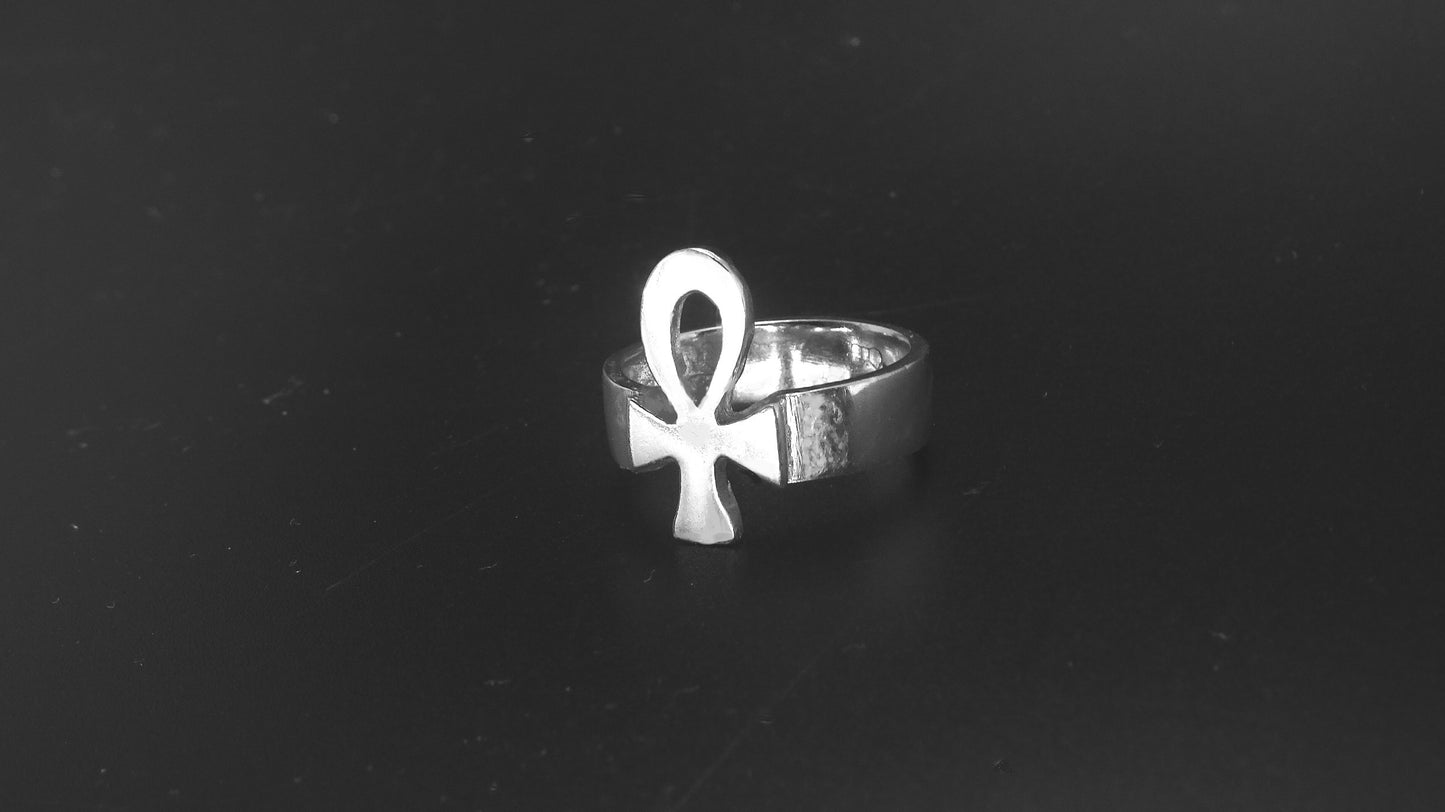 ANKH CROSS RING-STERLING SILVER image 2