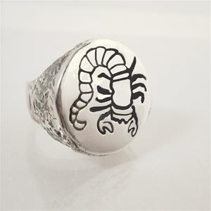 SCORPIO RING-STERLING SILVER- image 0