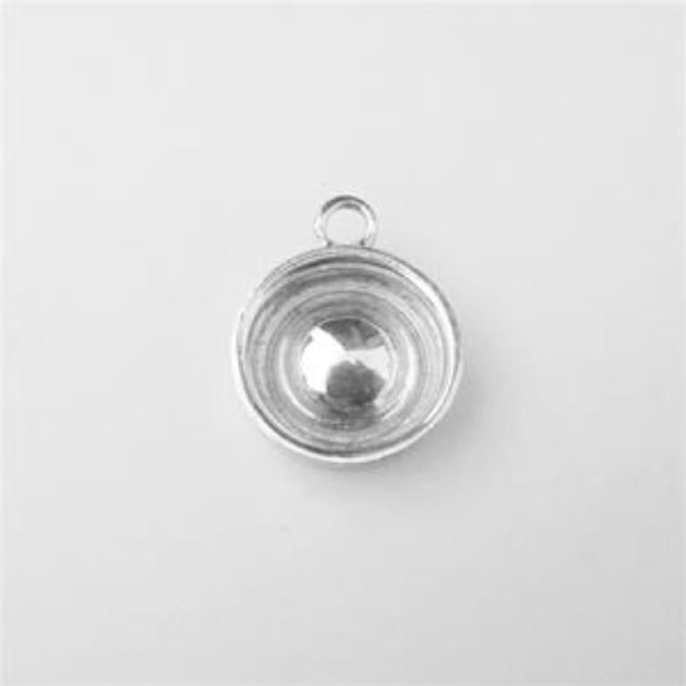 WHEELS/W BABY MOON HUB CAP STERLING SILVER-CHARM (92.5) TSH-102-APJ-CMWC image 0