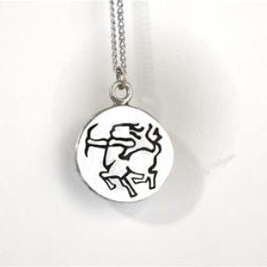 SAGITTARIUS PENDANT-STERLING SILVER image 0