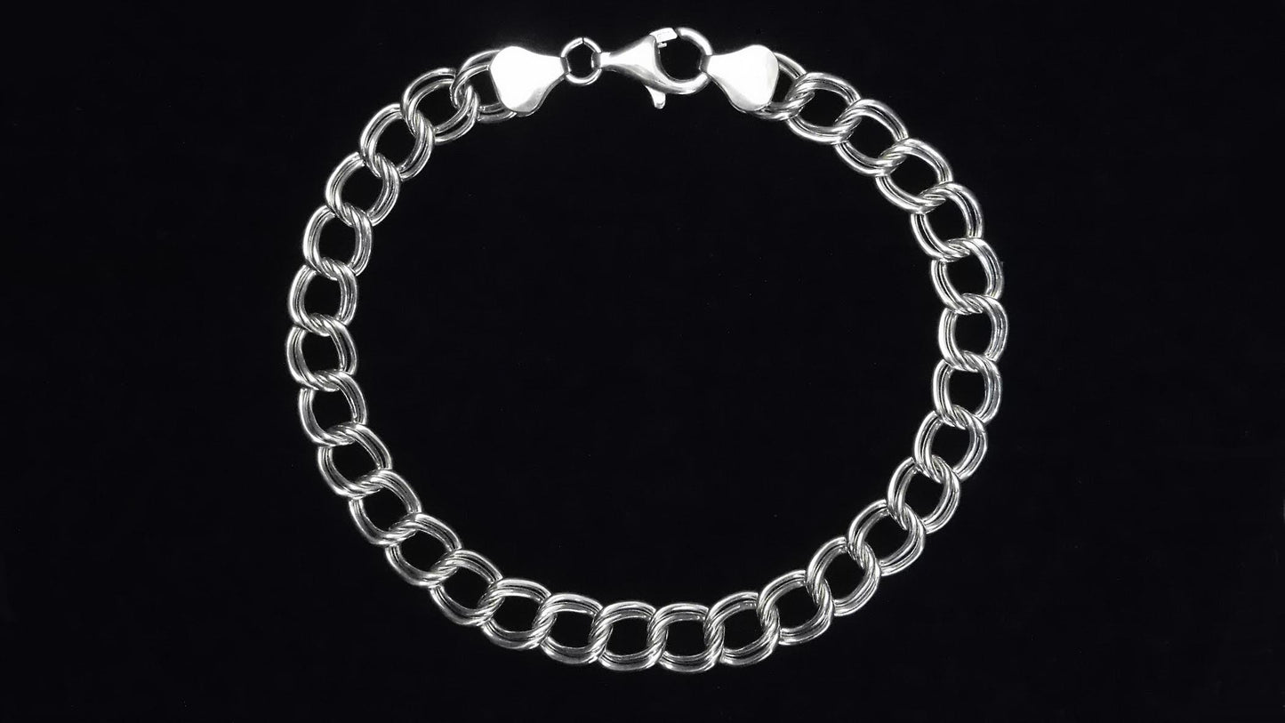 CHARM BRACELET-STERLING SILVER image 0