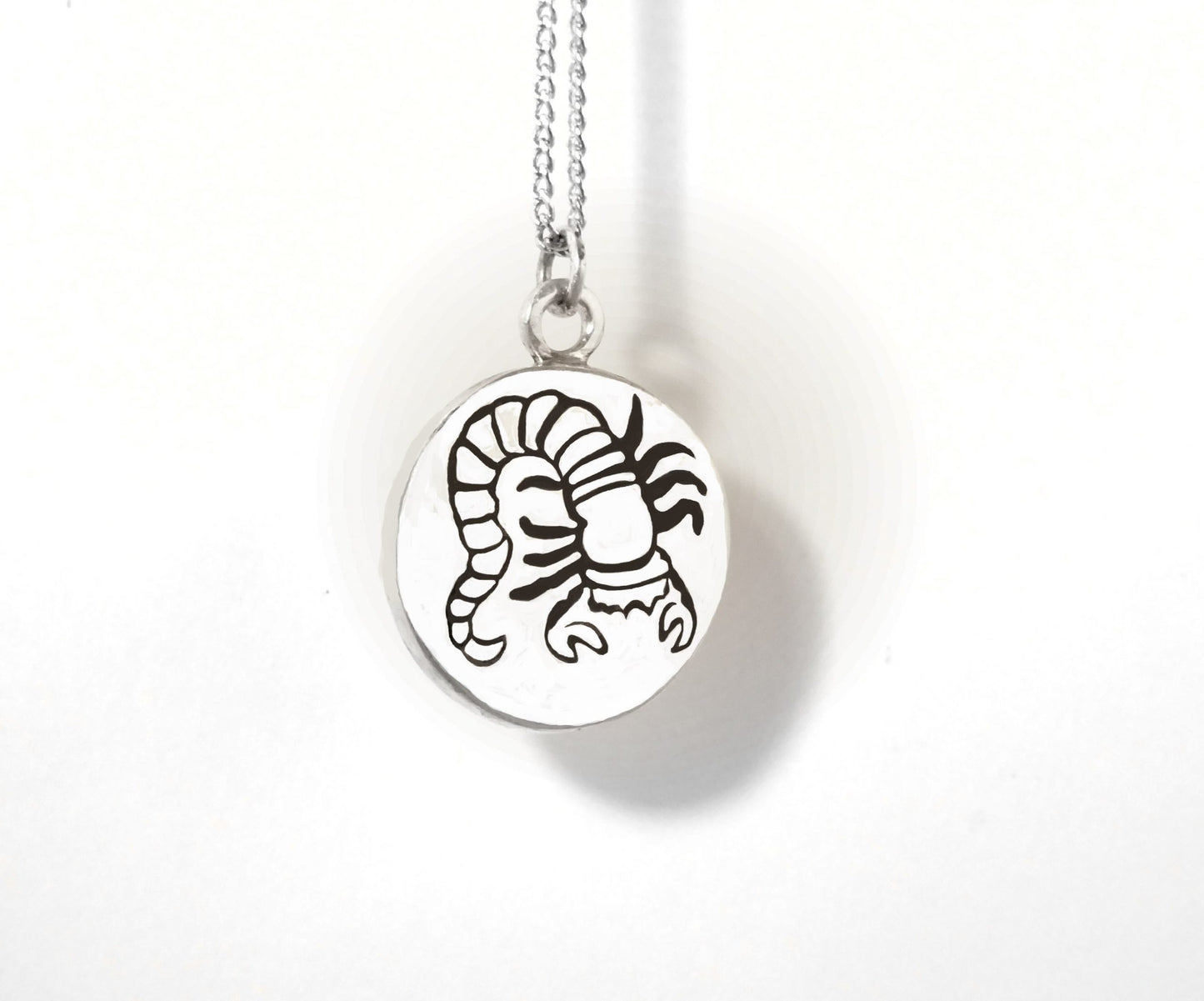 SCORPIO PENDANT-STERLING SILVER- image 0