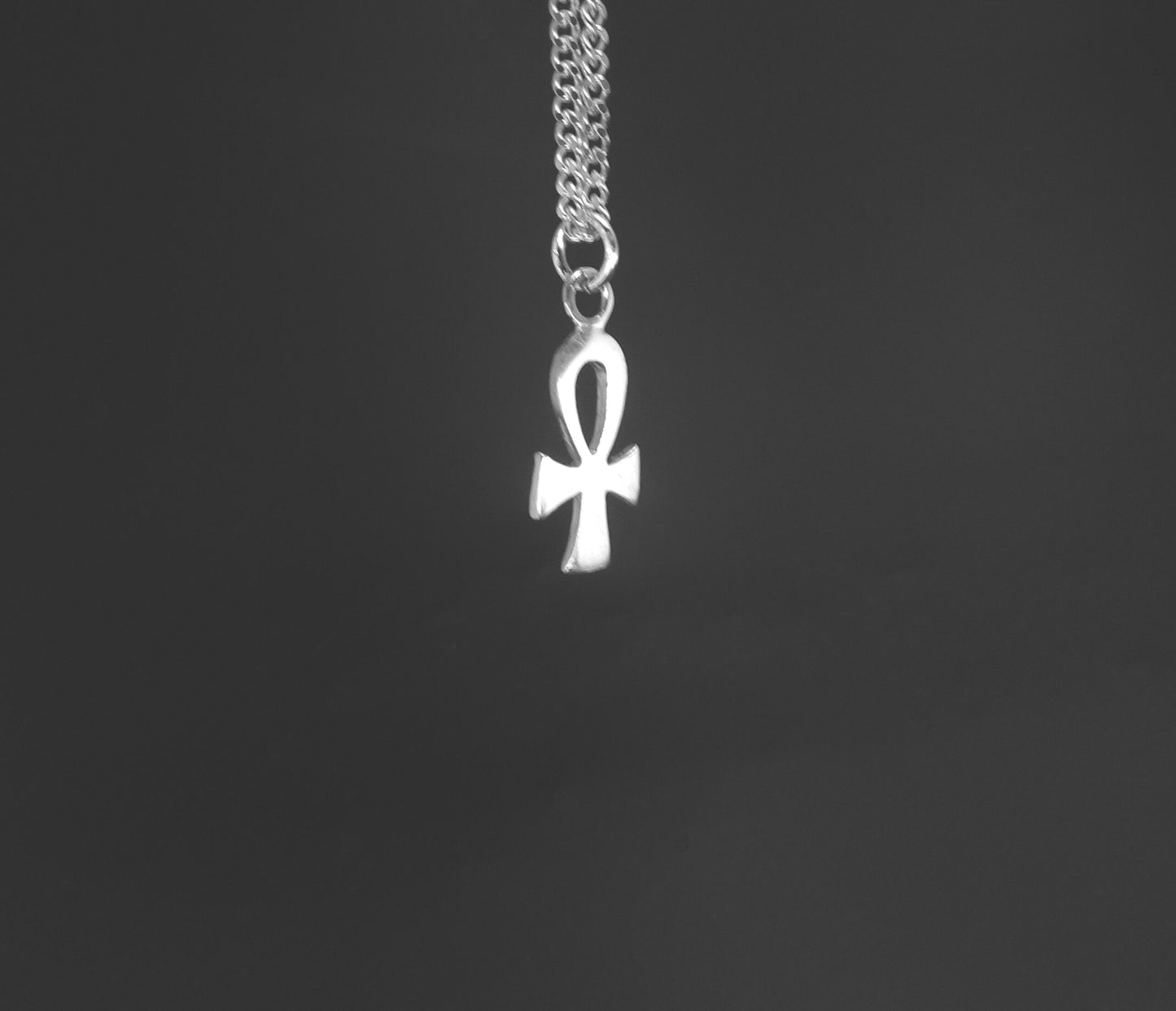 ANKH SMALL CROSS PENDANT-STERLING SILVER image 1