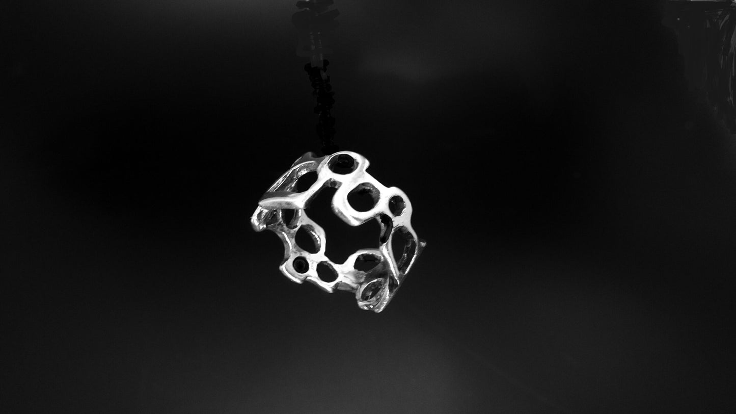 OPEN ABSTRACT RING BAND image 3