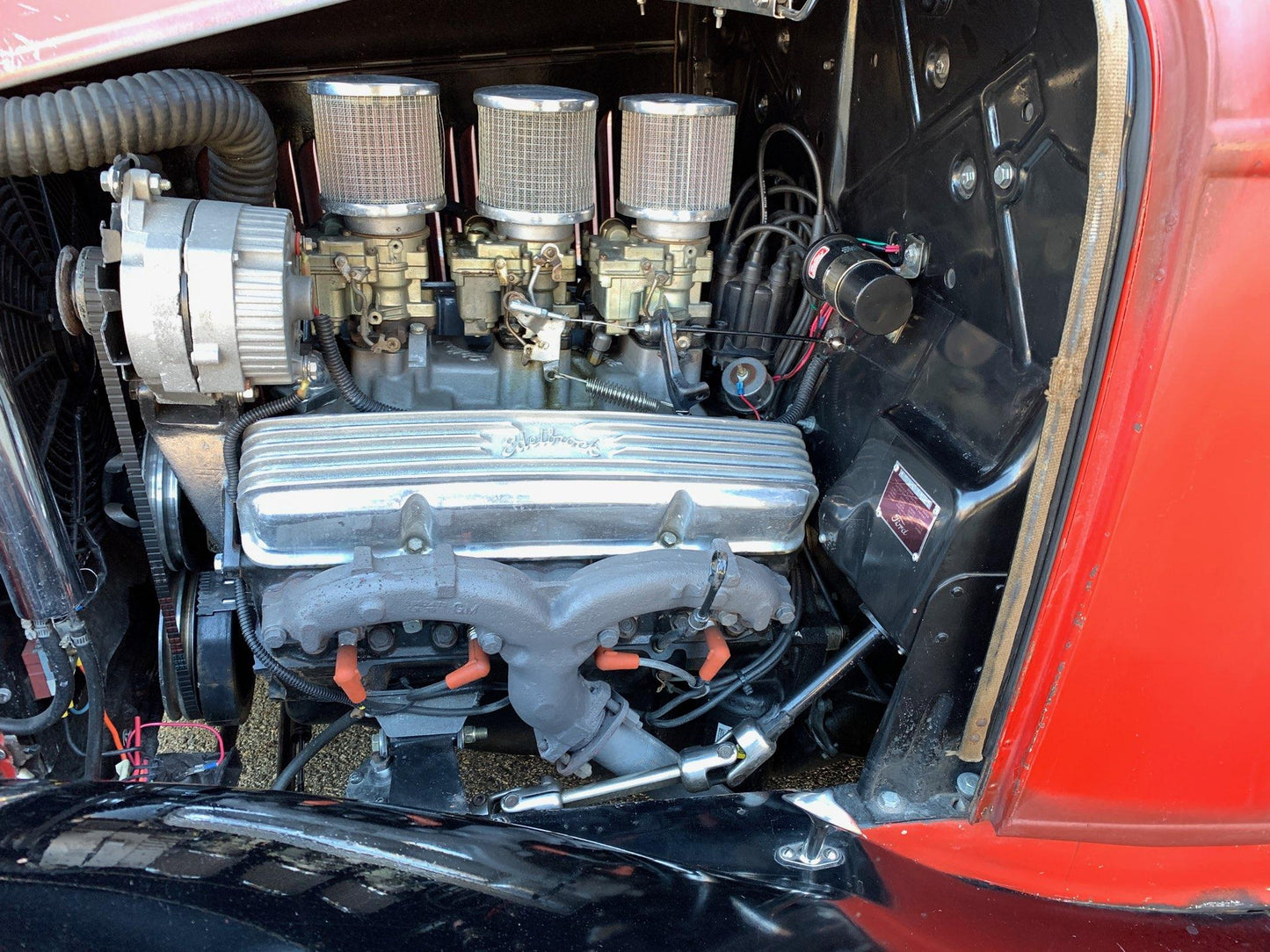 CHEVY 327 3 X 2'S ENGINE RING-STERLING SILVER image 4