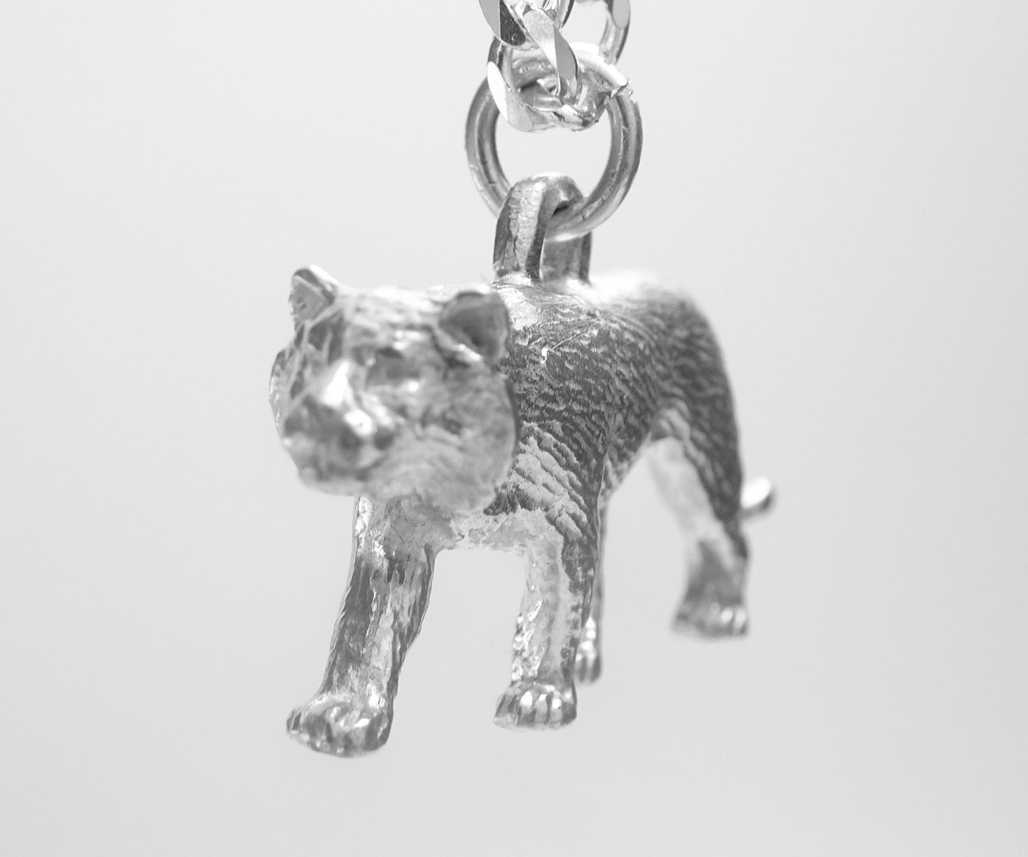 TIGER PENDANT-STERLING SILVER image 2