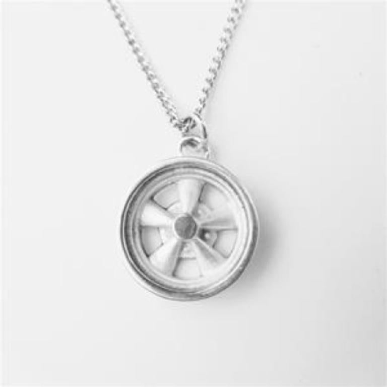 MAG WHEEL PENDANT STERLING SILVER (92.5) image 0