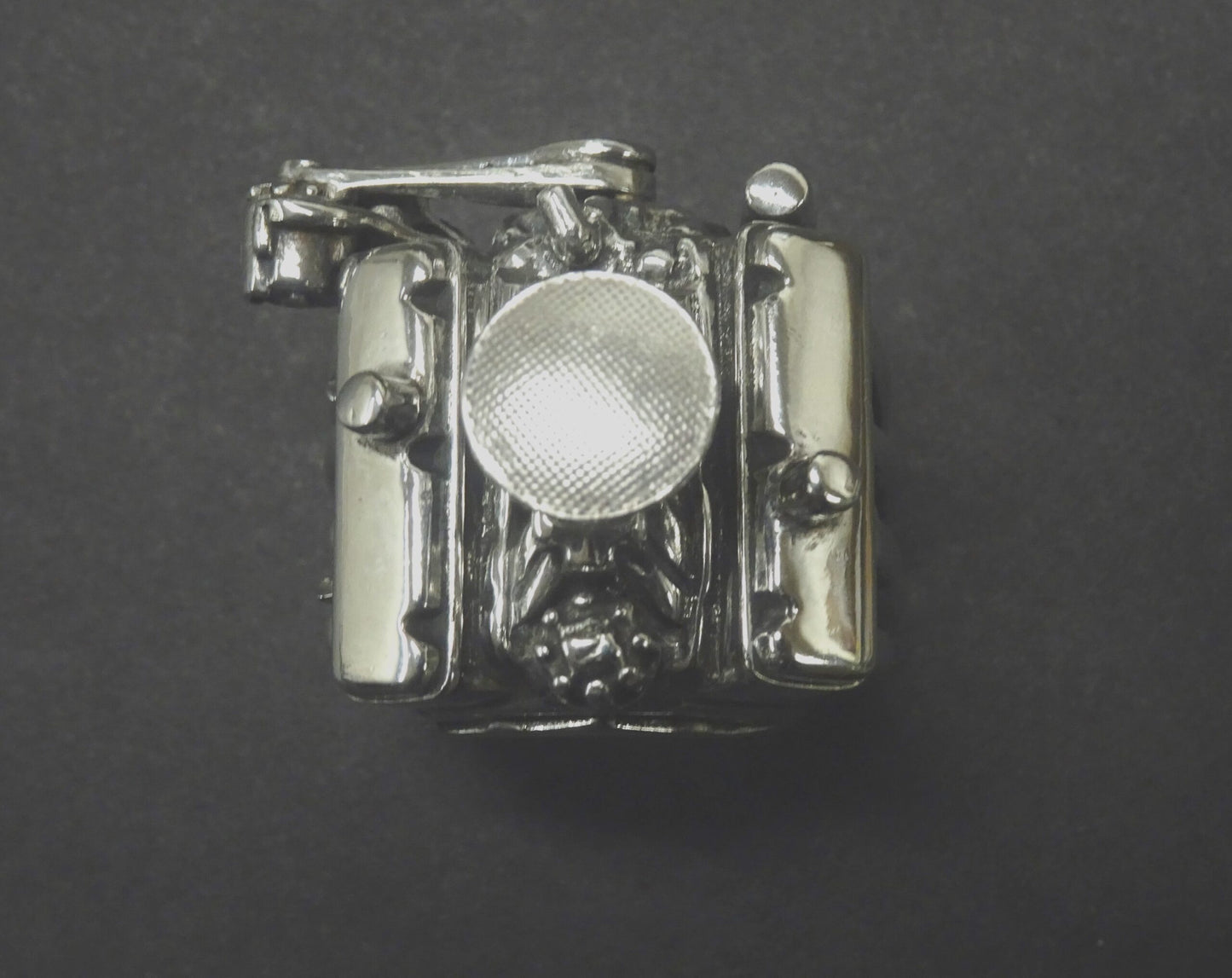 396 BIG BLOCK CHEVY STERLING SILVER ENGINE RING image 3
