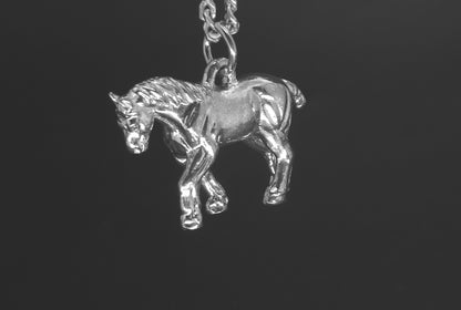 HORSE STERLING SILVER-FARM ANIMALS image 1