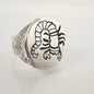 SCORPIO RING-STERLING SILVER- image 0