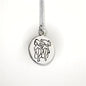 GEMINI ZODIAC PENDANT-STERLING SILVER image 0