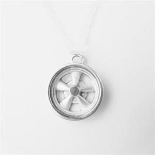 MAG WHEEL STERLING SILVER (92.5) -CHARM image 0