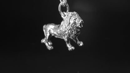 LION-STERLING SILVER PENDANT image 2