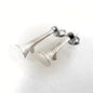 TWO TRUCKER ROOF HORN STERLING SILVER-CHARMS image 0
