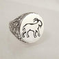 CAPRICORN RING-STERLING SILVER image 0