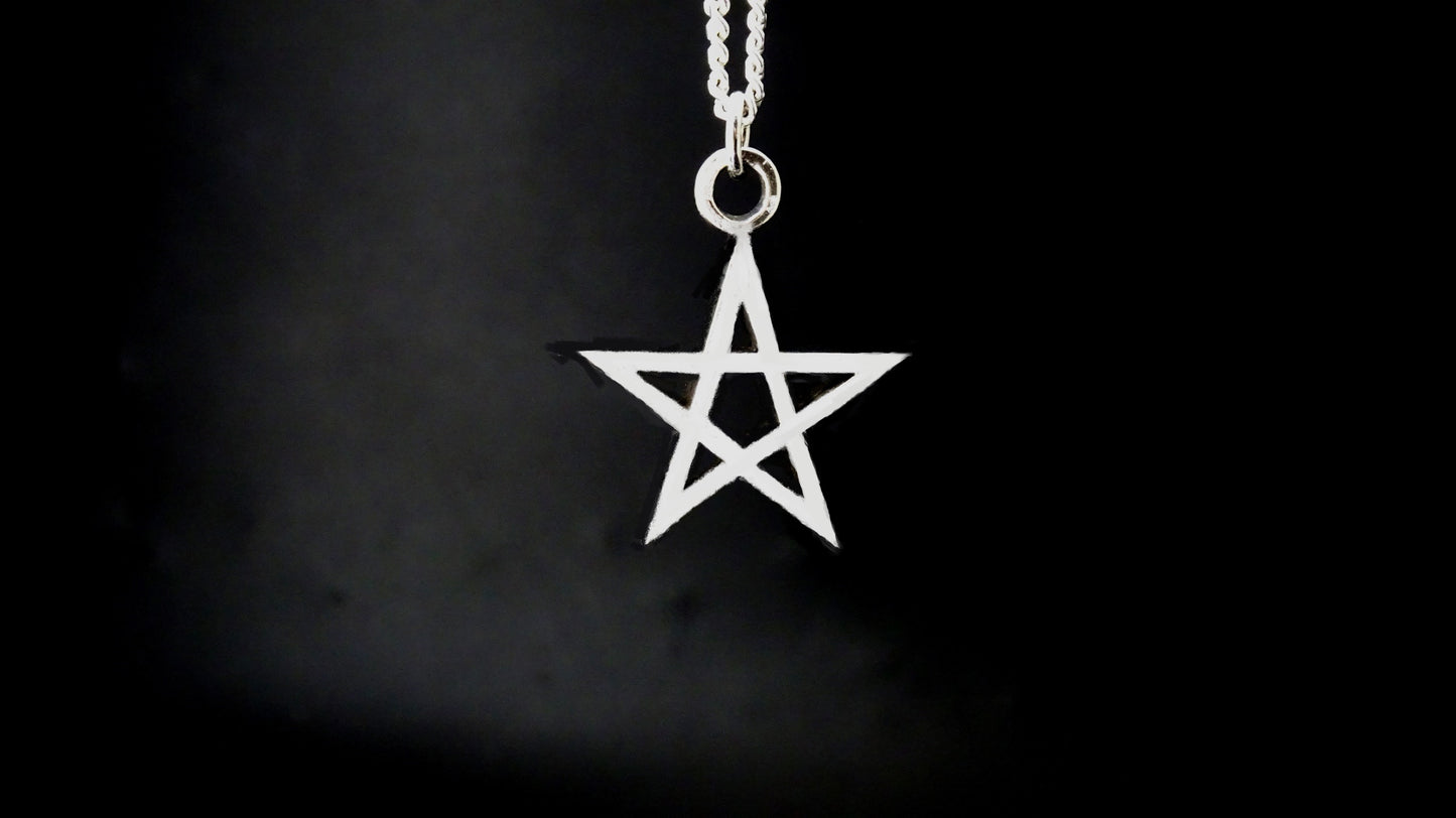 STAR PENDANT-STERLING SILVER image 0