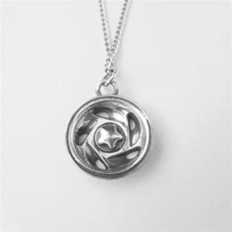 MAG WHEEL STERLING SILVER (92.5) PENDANT image 0
