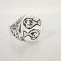 PISCES RING-STERLING SILVER image 0