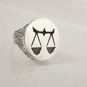 LIBRA RING-STERLING SILVER image 0
