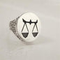 LIBRA RING-STERLING SILVER image 0