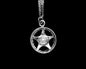 MAG WHEEL STAR-5-SPOKES STERLING SILVER (92.5) PENDANT W/18 INCHCHAIN image 0