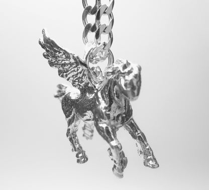 PEGASUS STERLING SILVER-PENDANT image 1