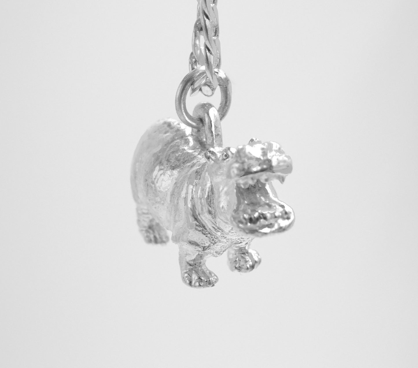 HIPPO PENDANT STERLING SILVER image 2