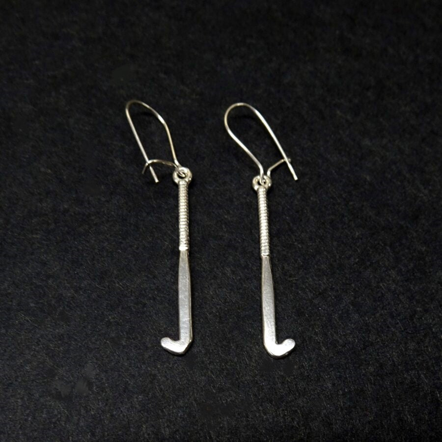 FIELD HOCKEY STICK - STONE RING -STERLING SILVER image 4