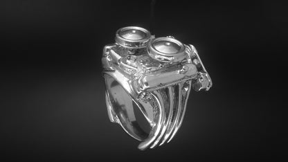 440 PLYMOUTH-CROSS RAM-STERLING SILVER image 3