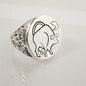 TAURUS RING-STERLING SILVER image 0