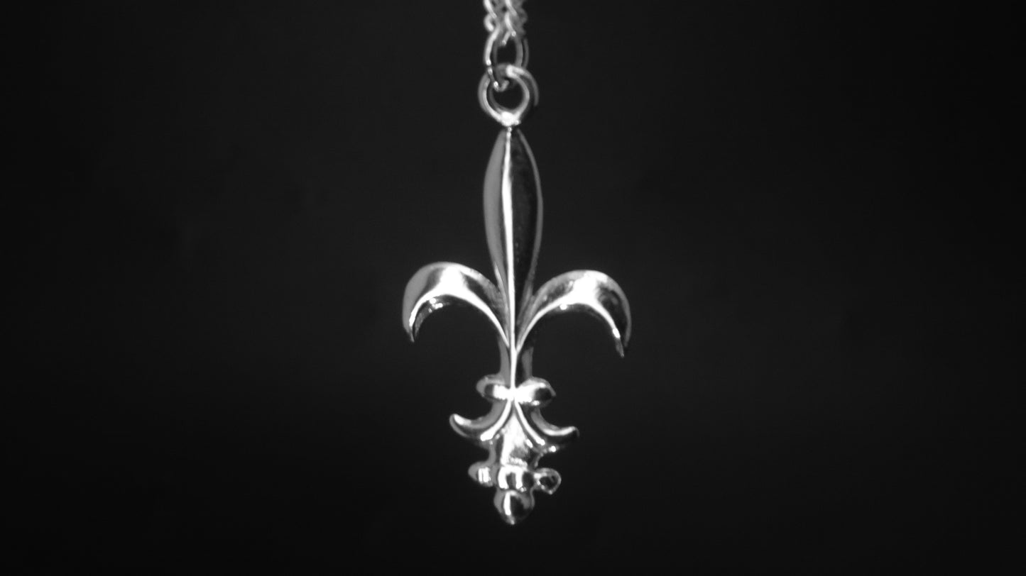 FRENCH CROSS -STERLING SILVER image 0