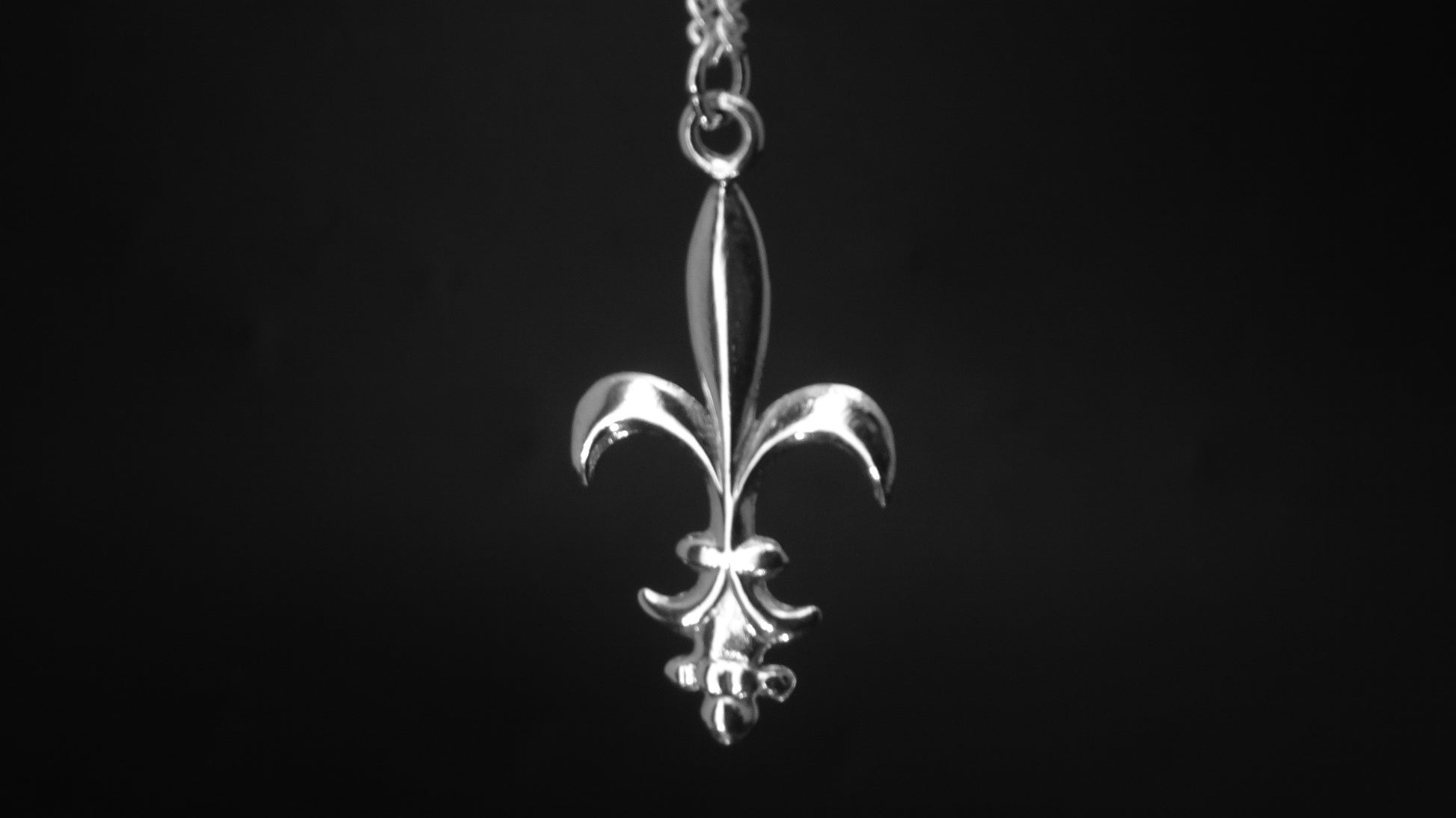 FRENCH CROSS -STERLING SILVER image 0