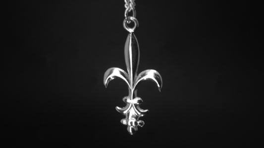 FRENCH CROSS -STERLING SILVER image 0