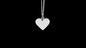 HEART PENDANT-SOLID STERLING SILVER W/ CHAIN image 0