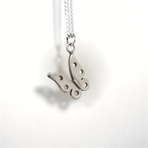SMALL BUTTERFLY STERLING SILVER - PENDANT image 0