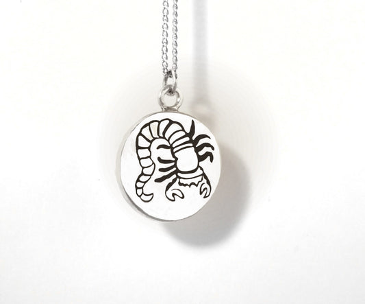 SCORPIO PENDANT-STERLING SILVER- image 0