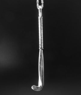 FIELD HOCKEY STICK - STONE RING -STERLING SILVER image 10