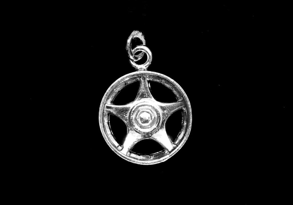 MAG WHEEL FIVE SPOKE-STERLING SILVER (92.5) image 0