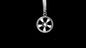 MAG WHEEL STERLING SILVER(92.5)PENDANT image 0