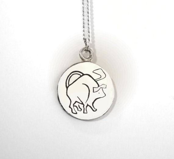 TAURUS PENDANT-STERLING SILVER image 0