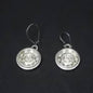 MAG WHEEL STERLING SILVER-EAR RINGS W/WIRES (92.5) image 0