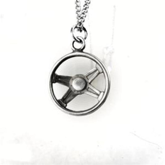 STEERING WHEEL STERLING SILVER (92.5) PENDANT image 0