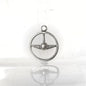 STEERING WHEEL-STERLING SILVER CHARM image 0
