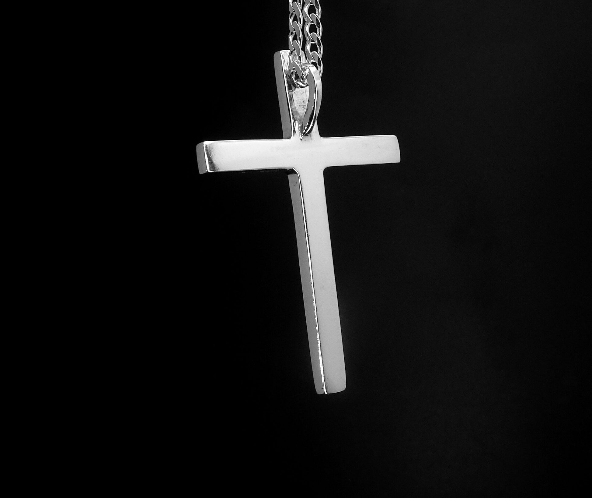 CROSS-HEAVY STOUT-STERLING SILVER 92.5 image 1