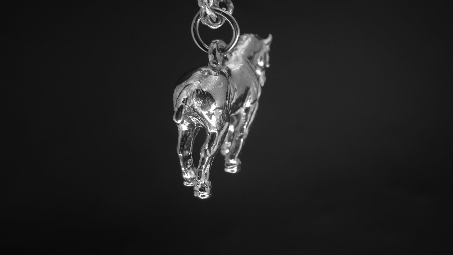 HORSE STERLING SILVER-FARM ANIMALS image 3