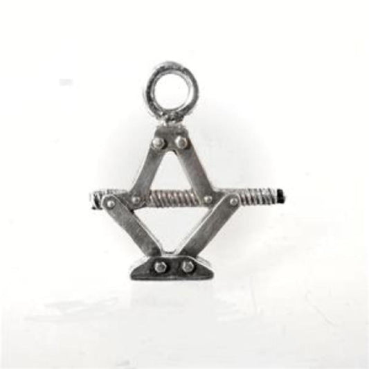 SCISSOR JACK CHARM-STERLING SILVER-CHARM image 0