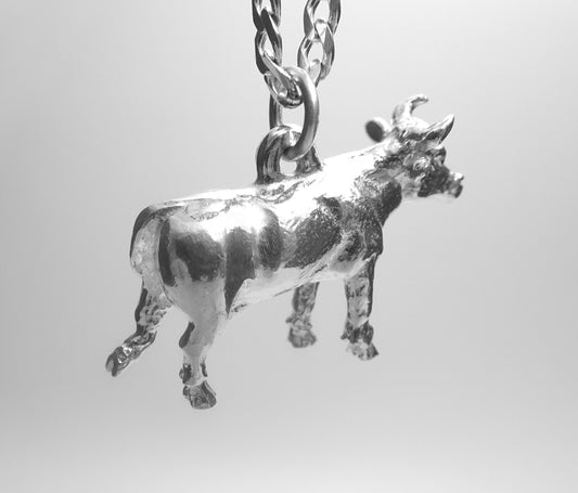 STEER PENDANT-STERLING SILVER image 0